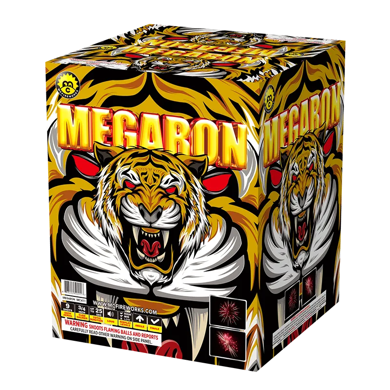 Megaron 9 výstřelů 500g dort MC411