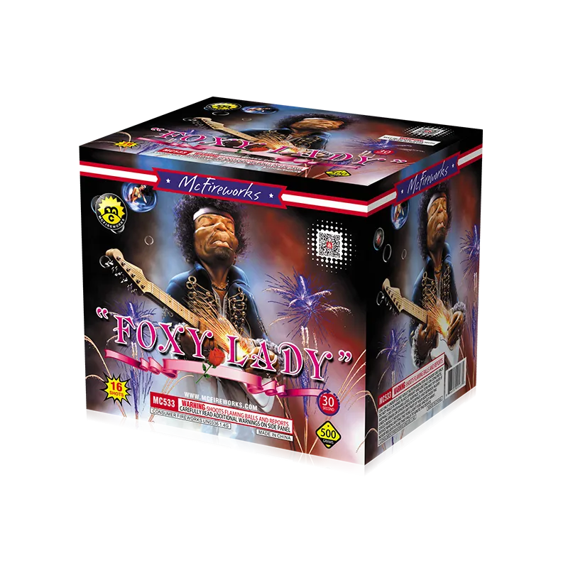 "Foxy Lady" 16 výstřelů 500g dort MC533