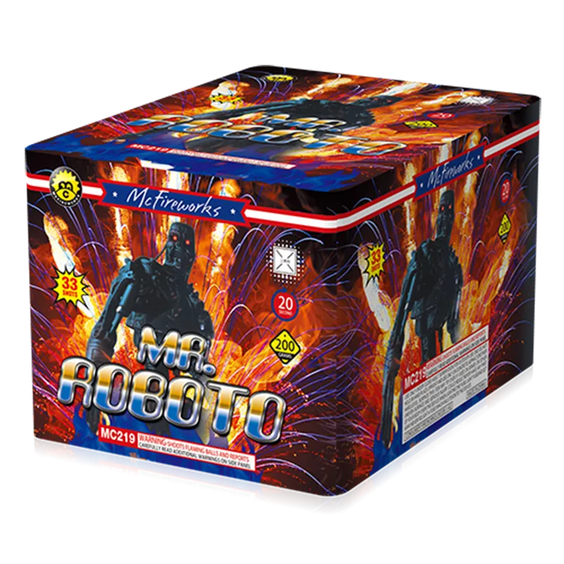 Pan Roboto 33 Shots 200g Cake MC219