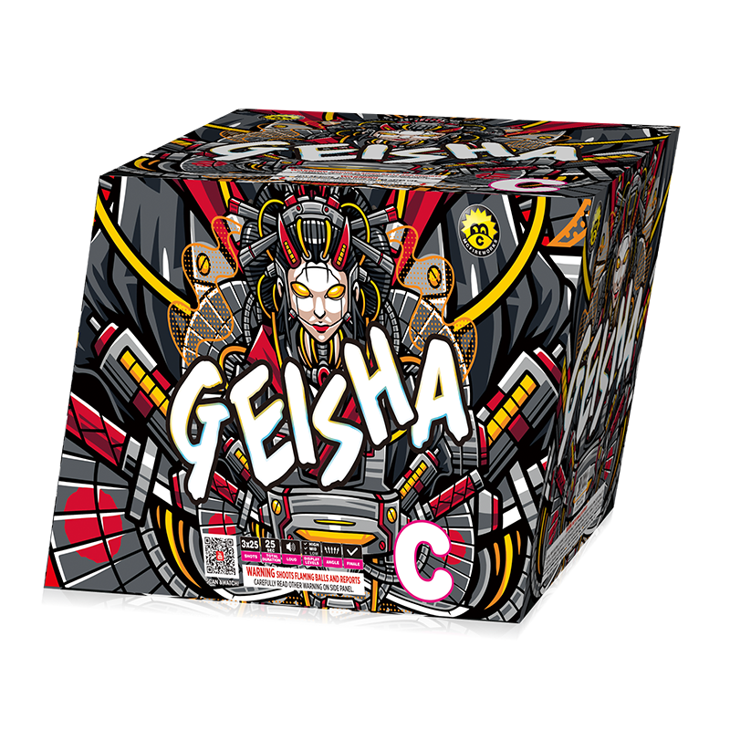 Geisha 25 výstřelů 500g sortiment dortů MC579