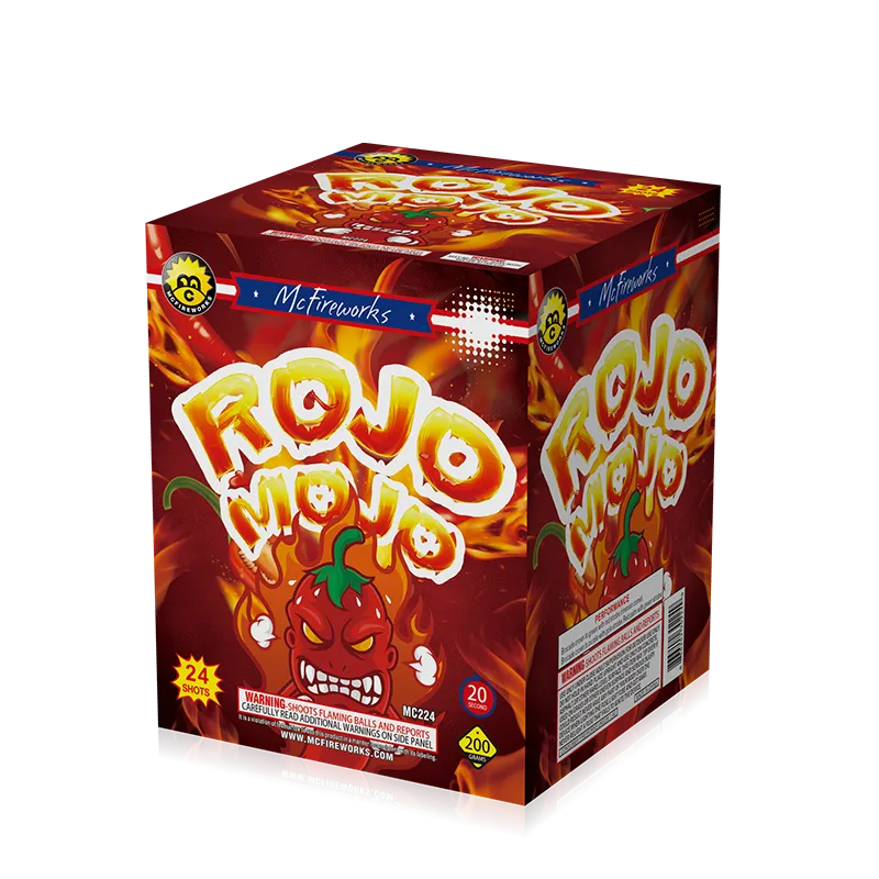 Rojo Mojo 24 výstřelů 200g dort MC224