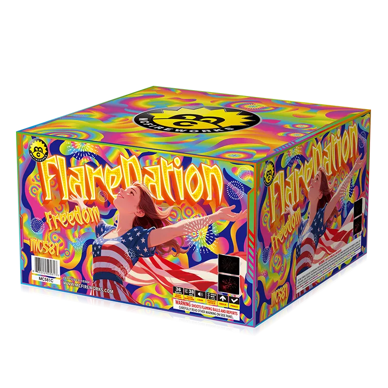 Flarenation Freedom 36 Shots 500g Cake Sortiment MC581C
