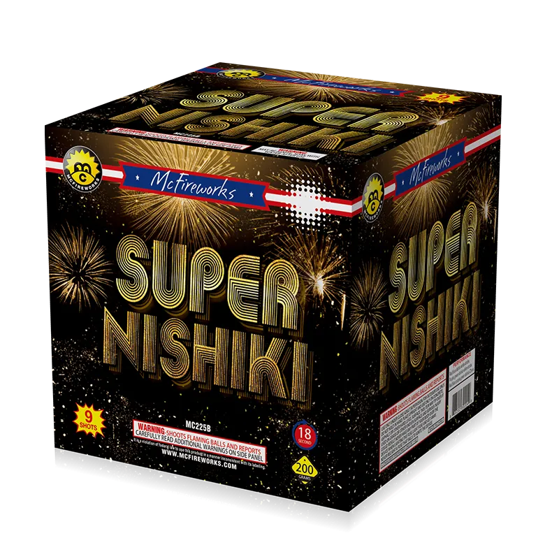 Super Nishiki 9 výstřelů 200g dort MC225B