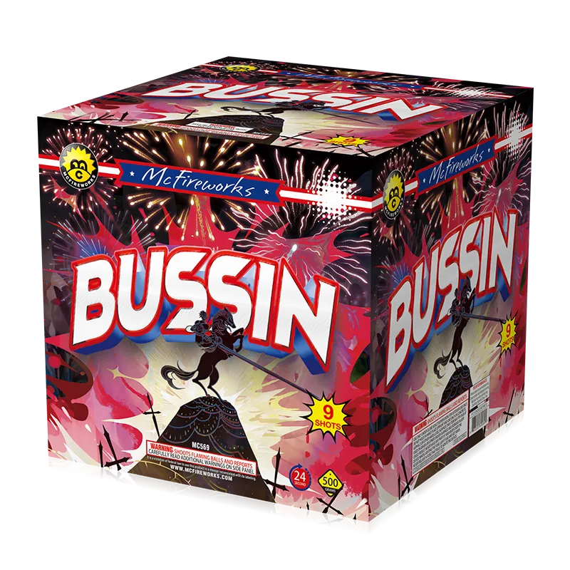 Bussin 9 výstřelů 500g dort MC569