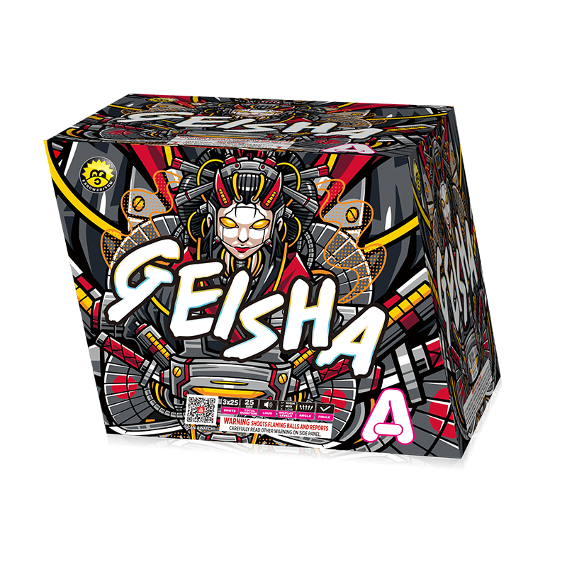 Geisha 25 výstřelů 500g sortiment dortů MC579