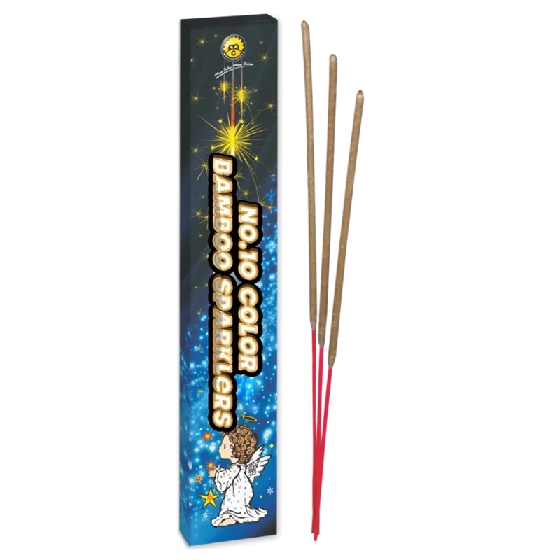 Č. 10 Color Bamboo Sparklers MC1303