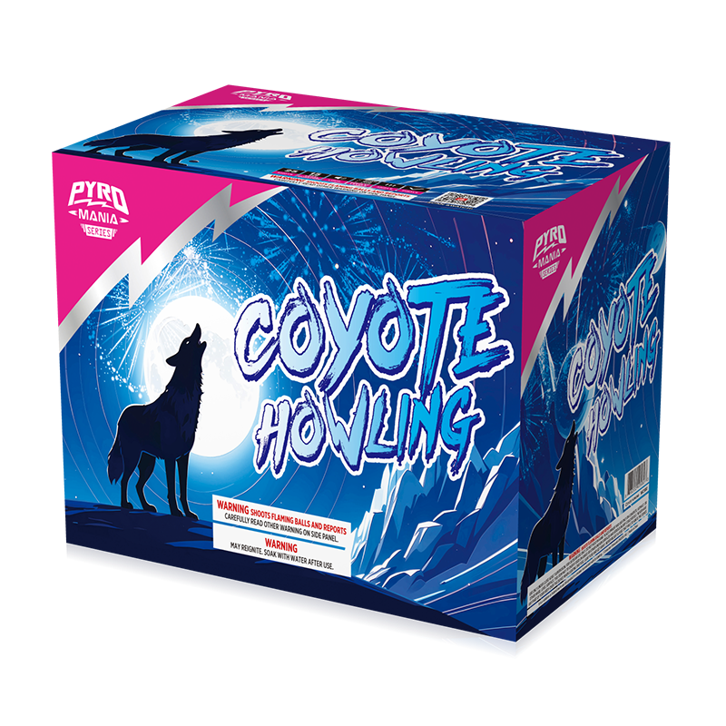 Coyote Howling 24shots 500g Cake MC580