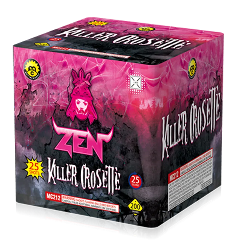 Killer Crossette 25 výstřelů 200 g dort MC212