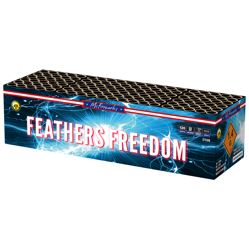 Feathers Freedom 120 Shots Compond Cake ZF2509