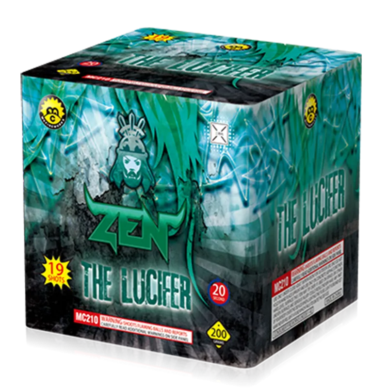Lucifer 19 výstřely 200g dort MC210