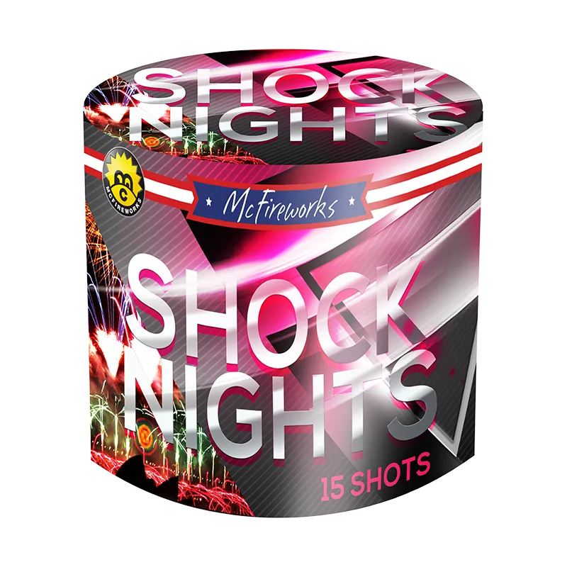 Shock Nights 15 výstřelů dort zf1005