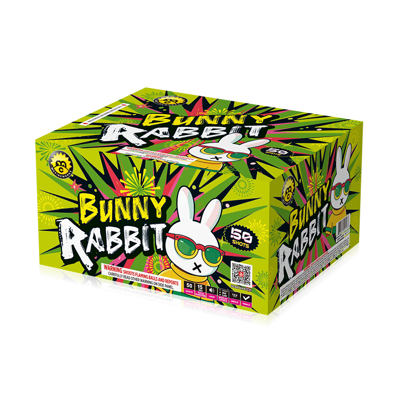 Bunny Rabbit 50 výstřelů 200g dort MC113
