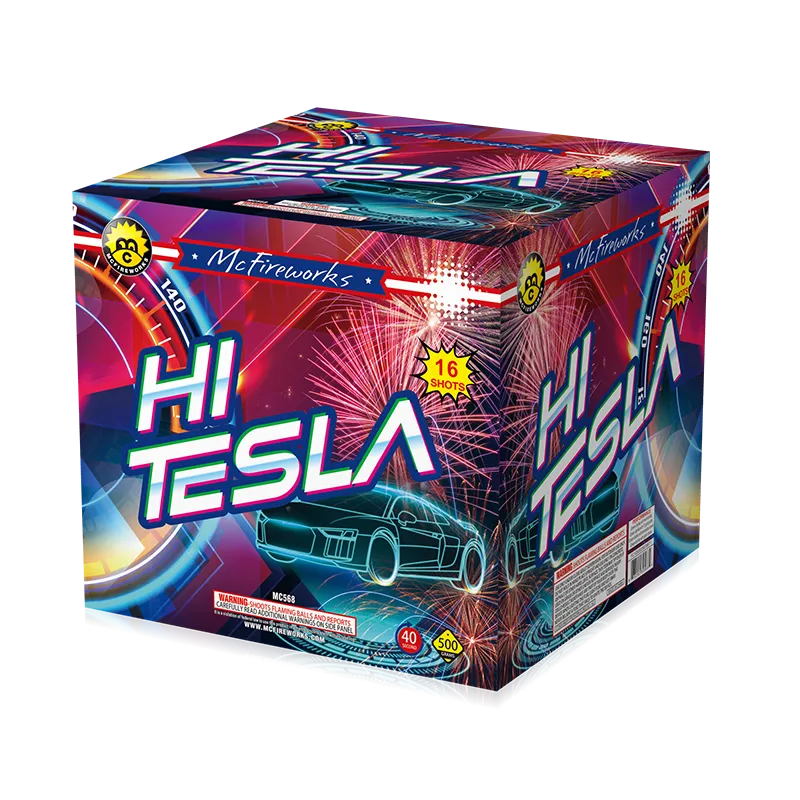 Ahoj Tesla 16 výstřelů 500g dort MC568