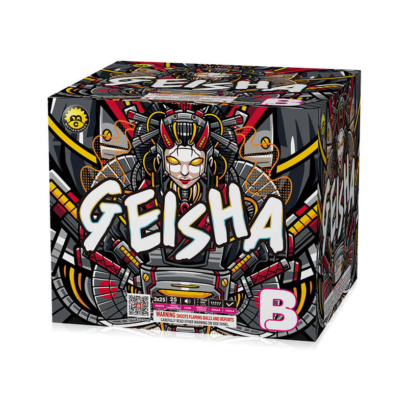 Geisha 25 výstřelů 500g sortiment dortů MC579