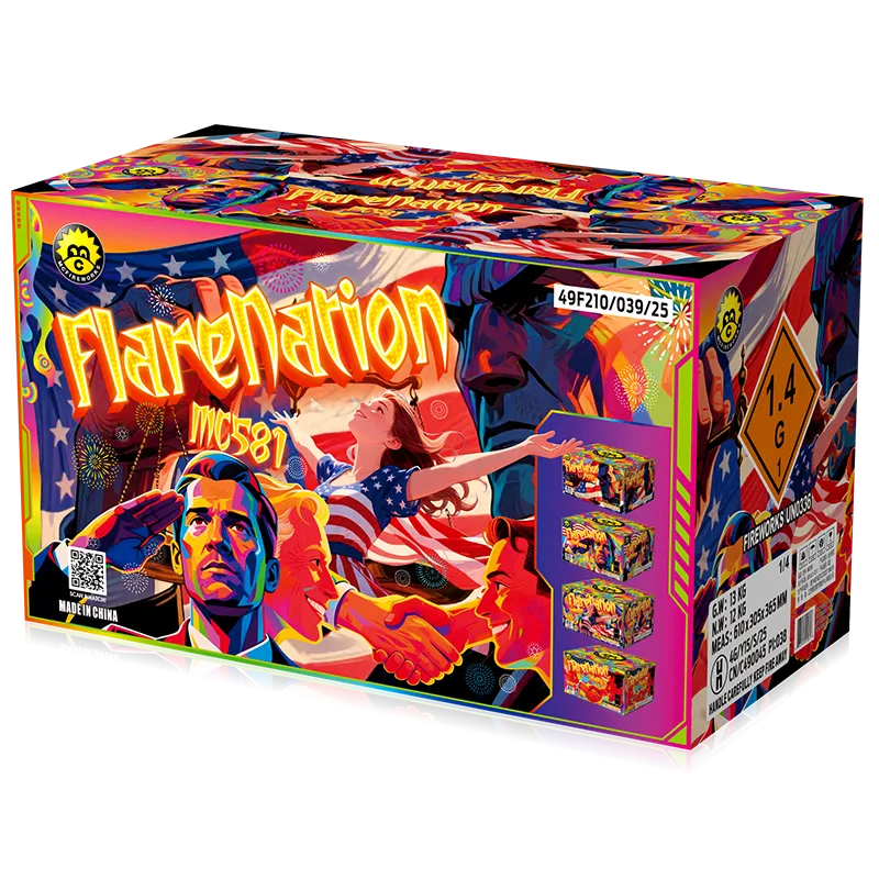 Flarenation Freedom 36 Shots 500g Cake Sortiment MC581C