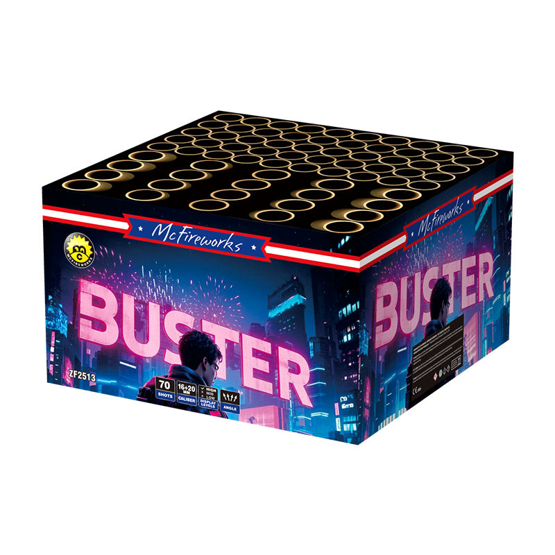 Buster 50 výstřelů dort zf2513