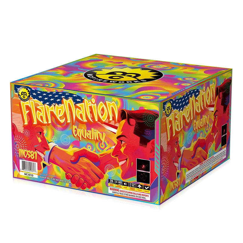 Flarenation Equality 36 Shots 500G Cake Sortiment MC581D